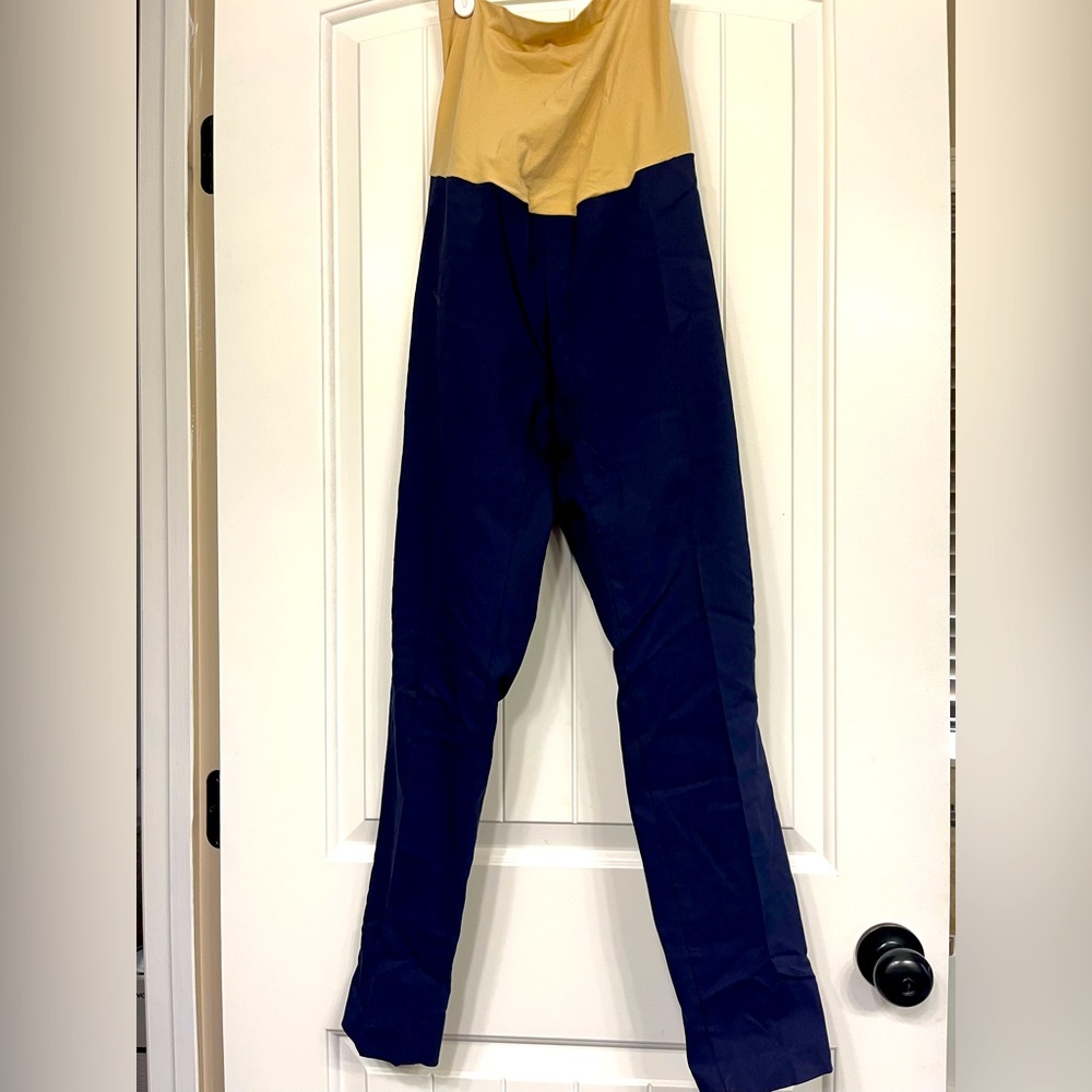 Navy Maternity Pants